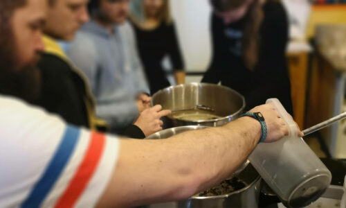 Atelier brassage de bière La boite à houblon à saint jean de védas