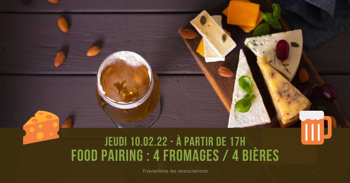food pairing bières et fromages